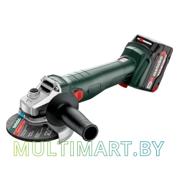 Угловая шлифмашина Metabo W 18 L 9-125 Quick 602249650 (с 2-мя АКБ, кейс)